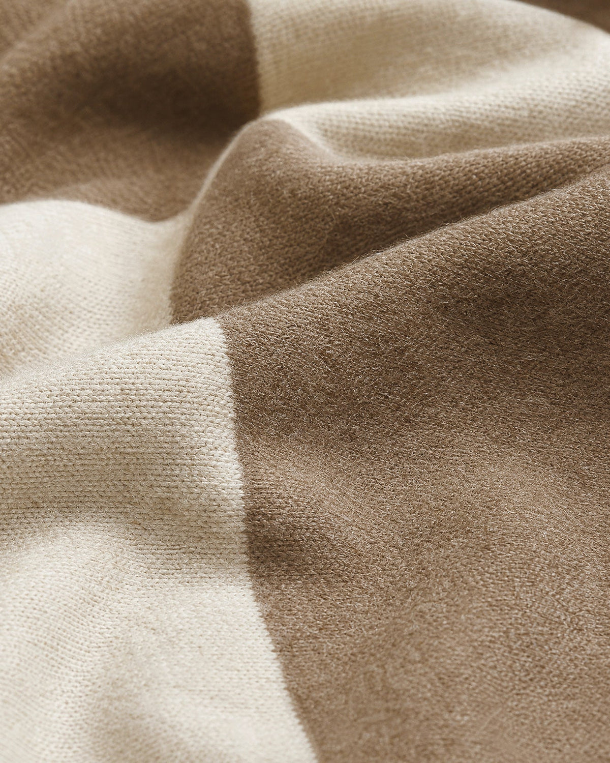 The cotton modal weave shown close