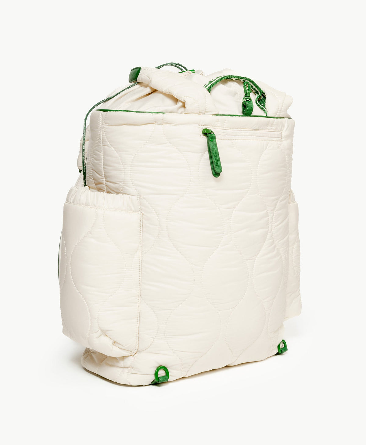 Caraa Tennis Quilted Backpack Tote, side