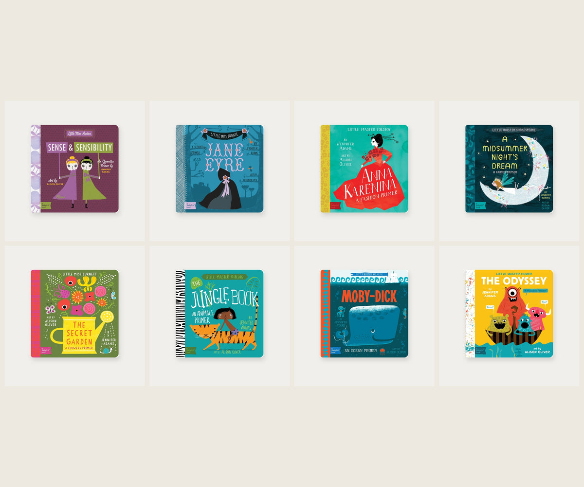 The First Edition, eight BabyLit board books