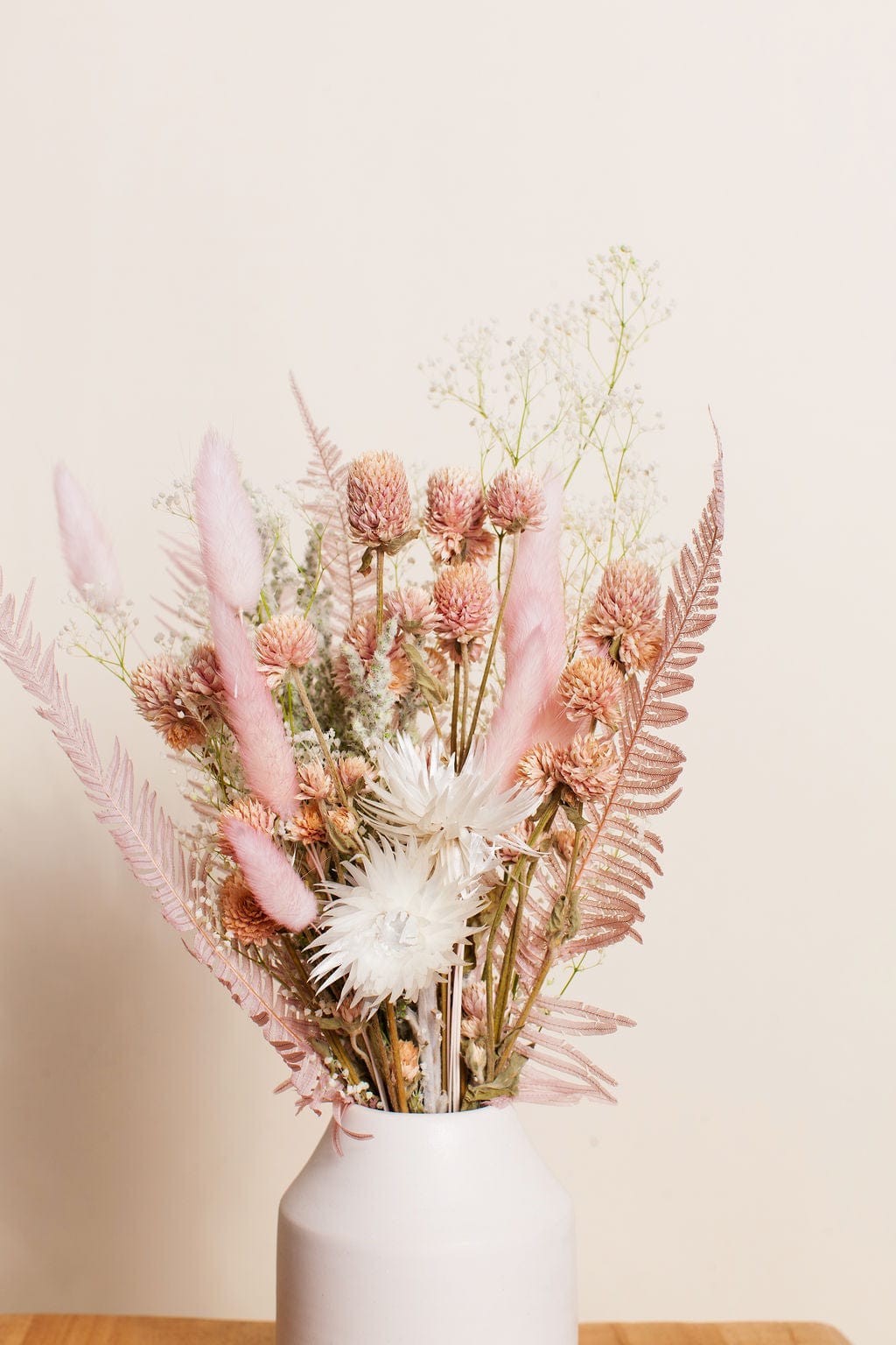 Lark dried flower bouquet
