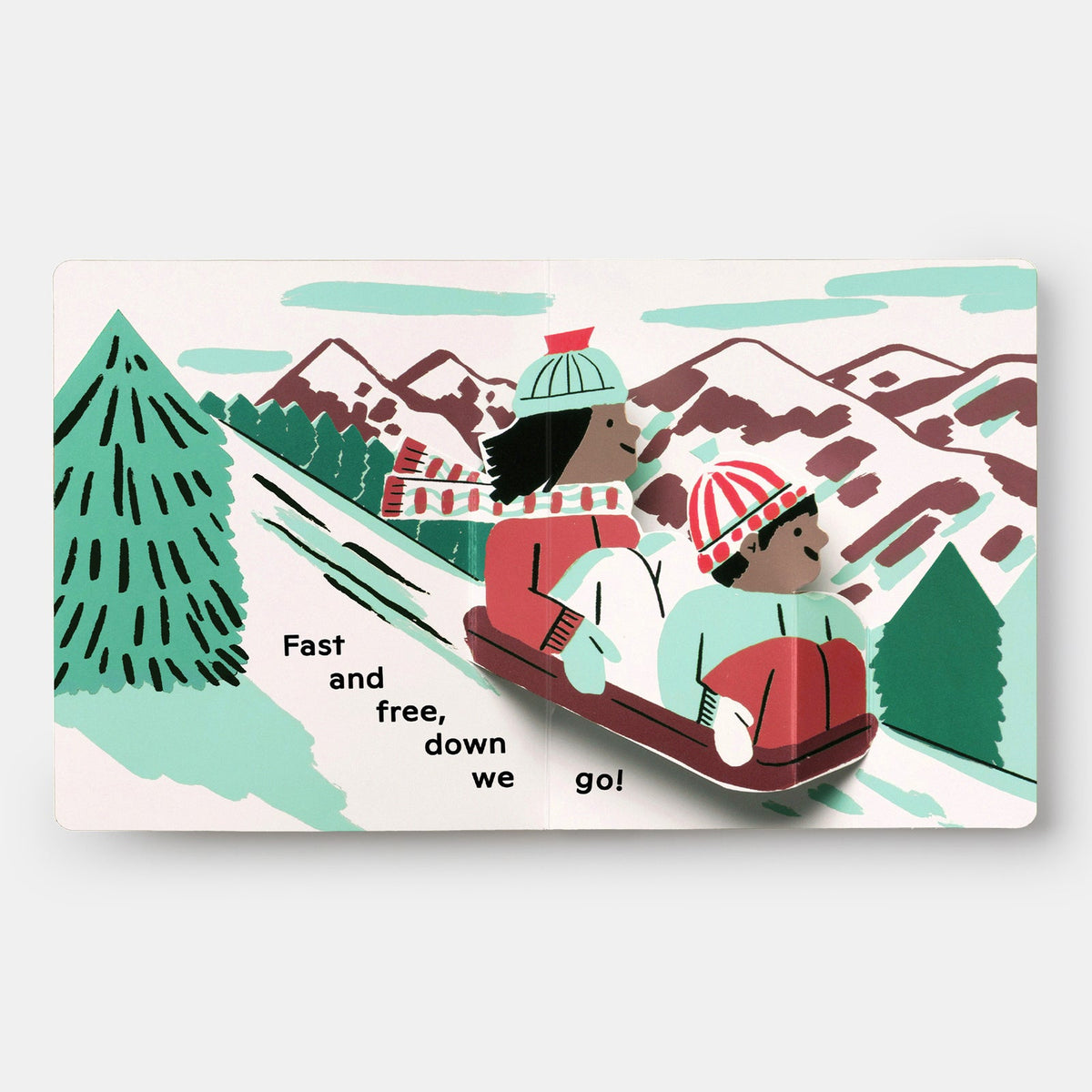Winter Pops Up, a pop-up spread
