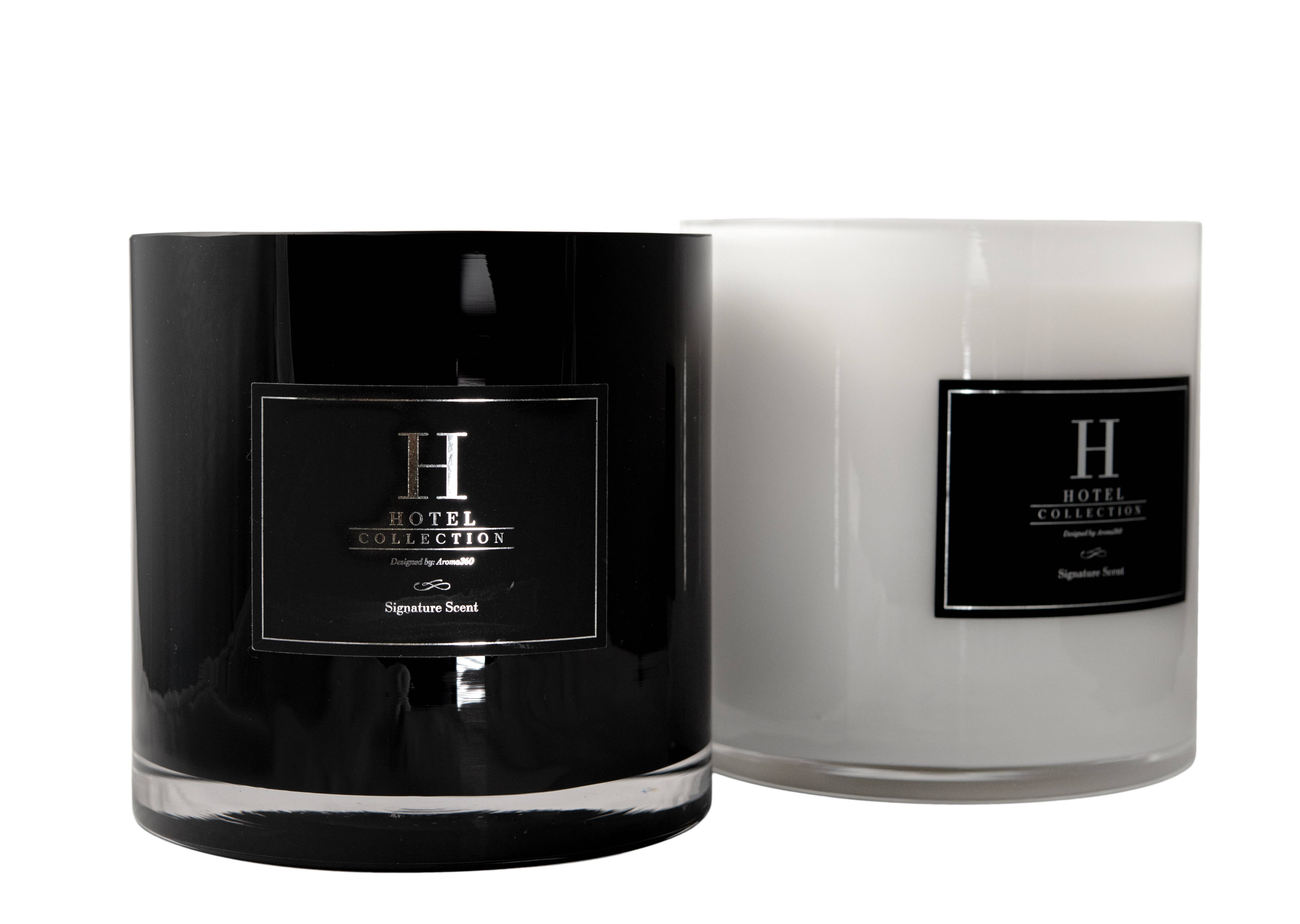 55 oz Deluxe Candle Black - Black Velvet