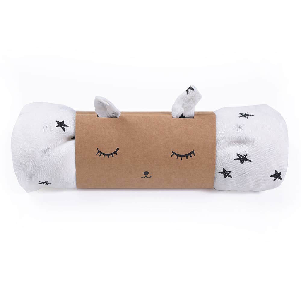 Stars Muslin Swaddle