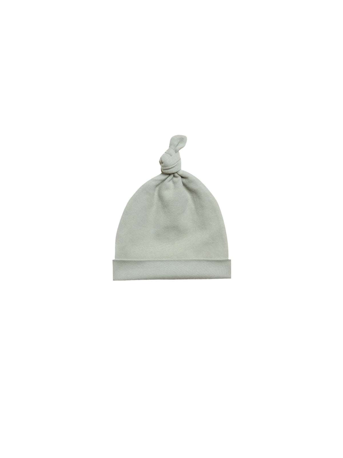 Knotted Baby Hat - Sage
