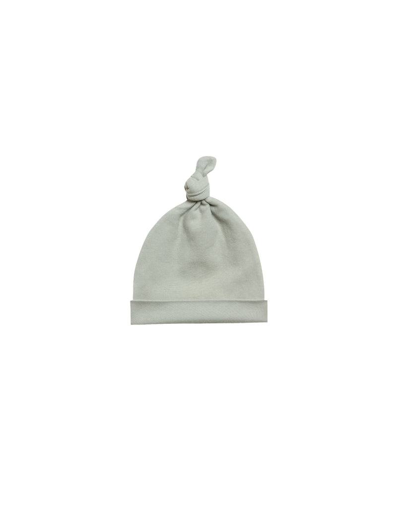 Knotted Baby Hat - Sage