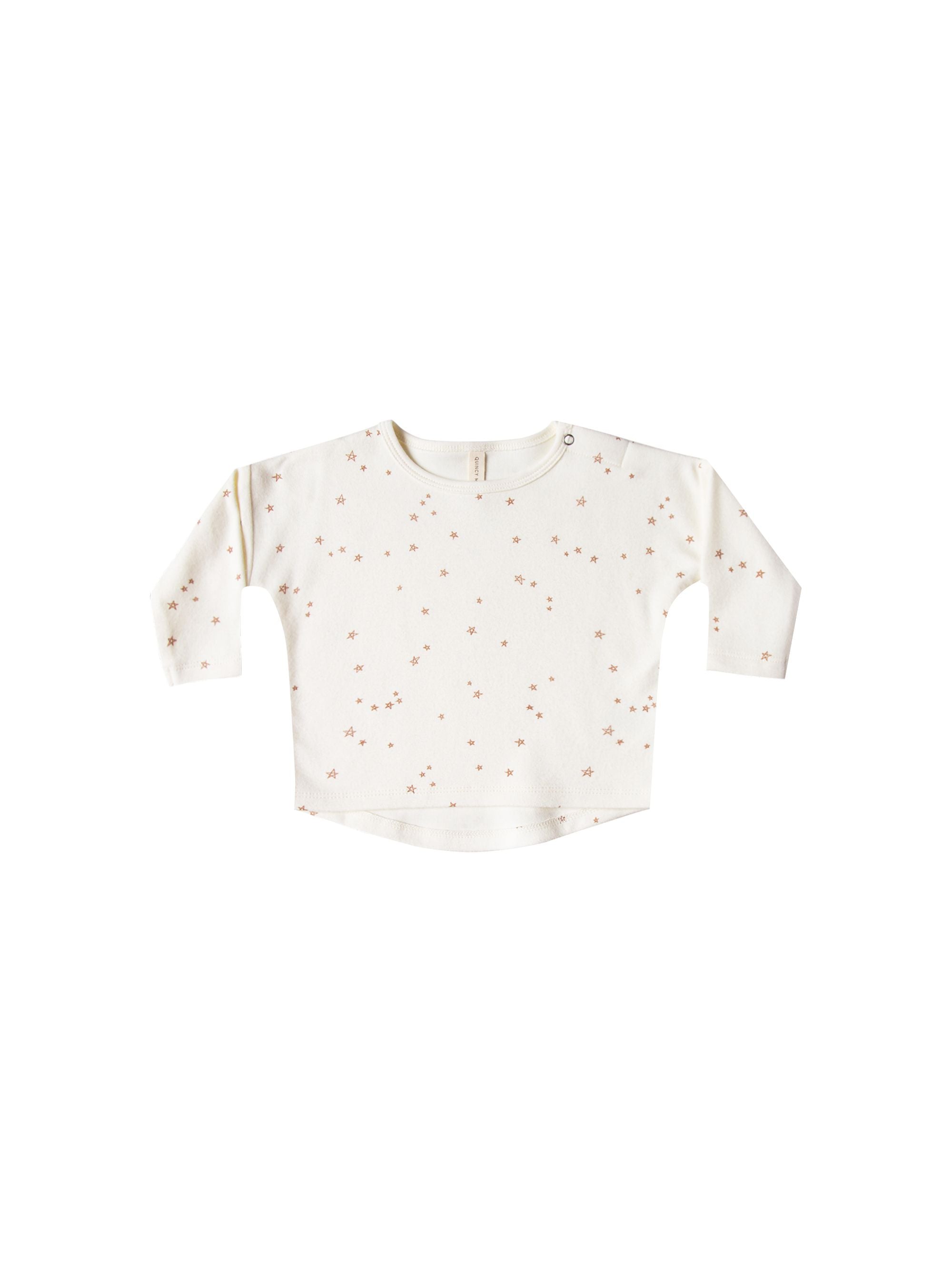 Longsleeve Baby Tee-Ivory