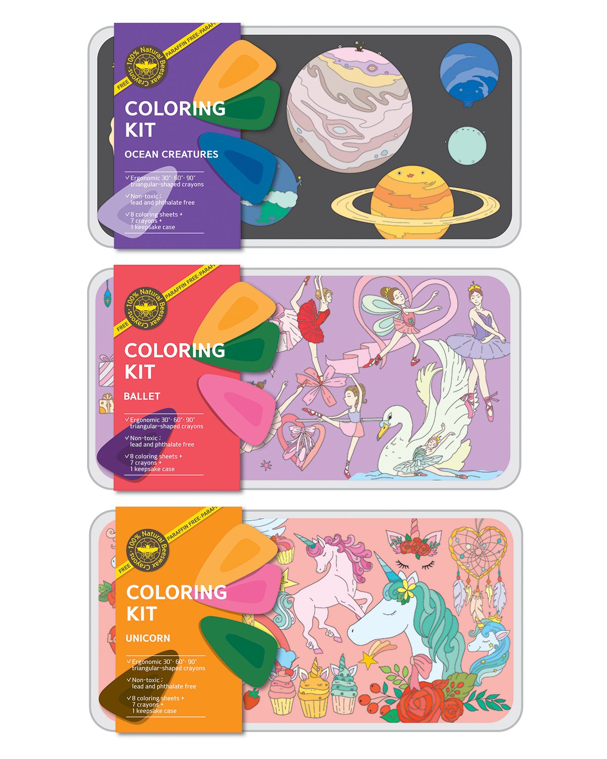 Coloring Kit Set -  UNICORN
