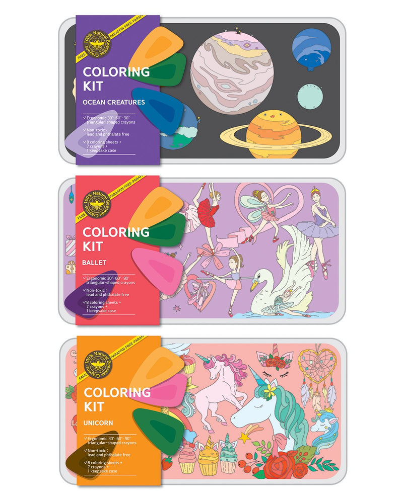 Coloring Kit Set - UNICORN