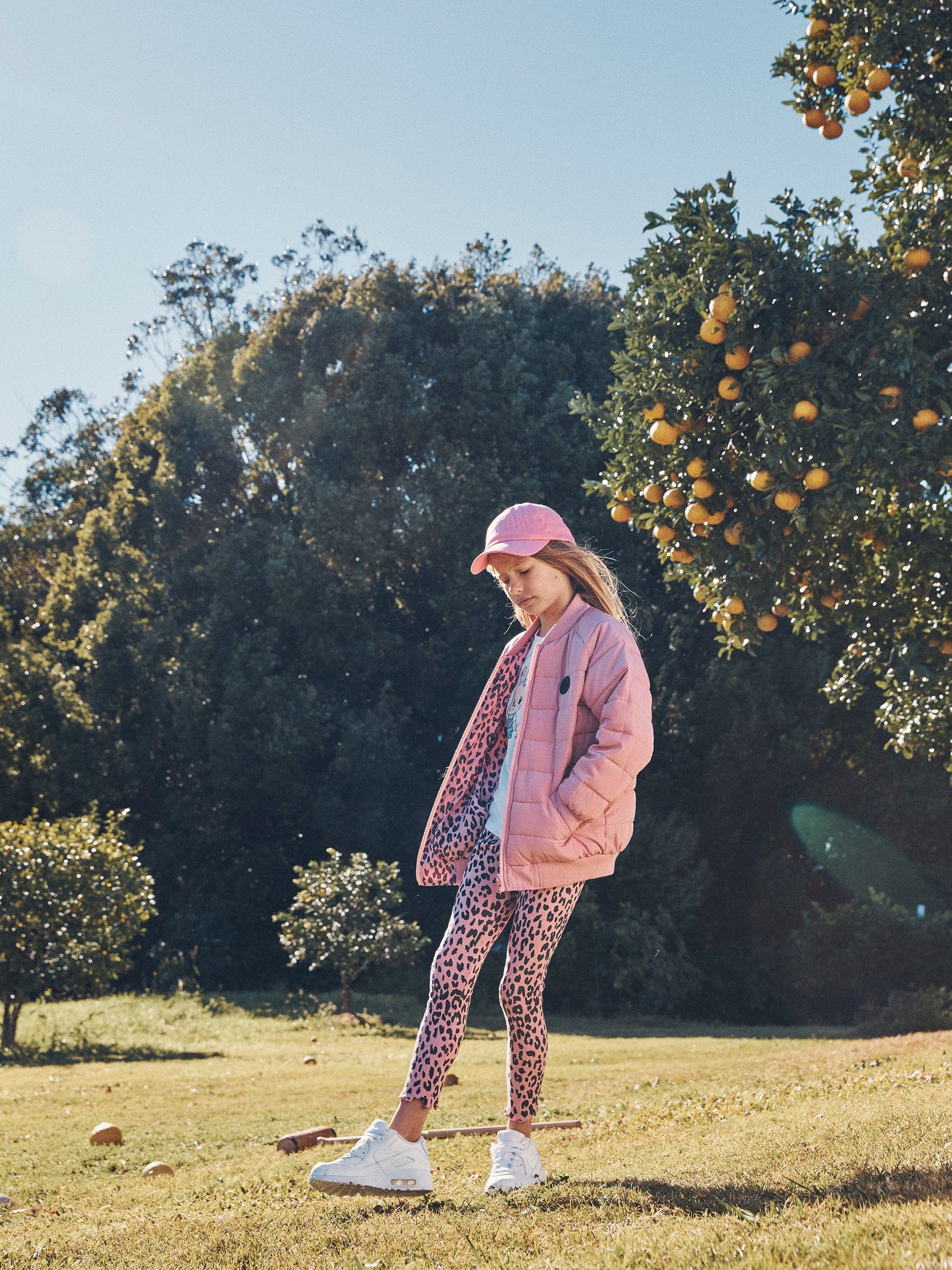 Leopard Reversible Bomber - Dusty Rose