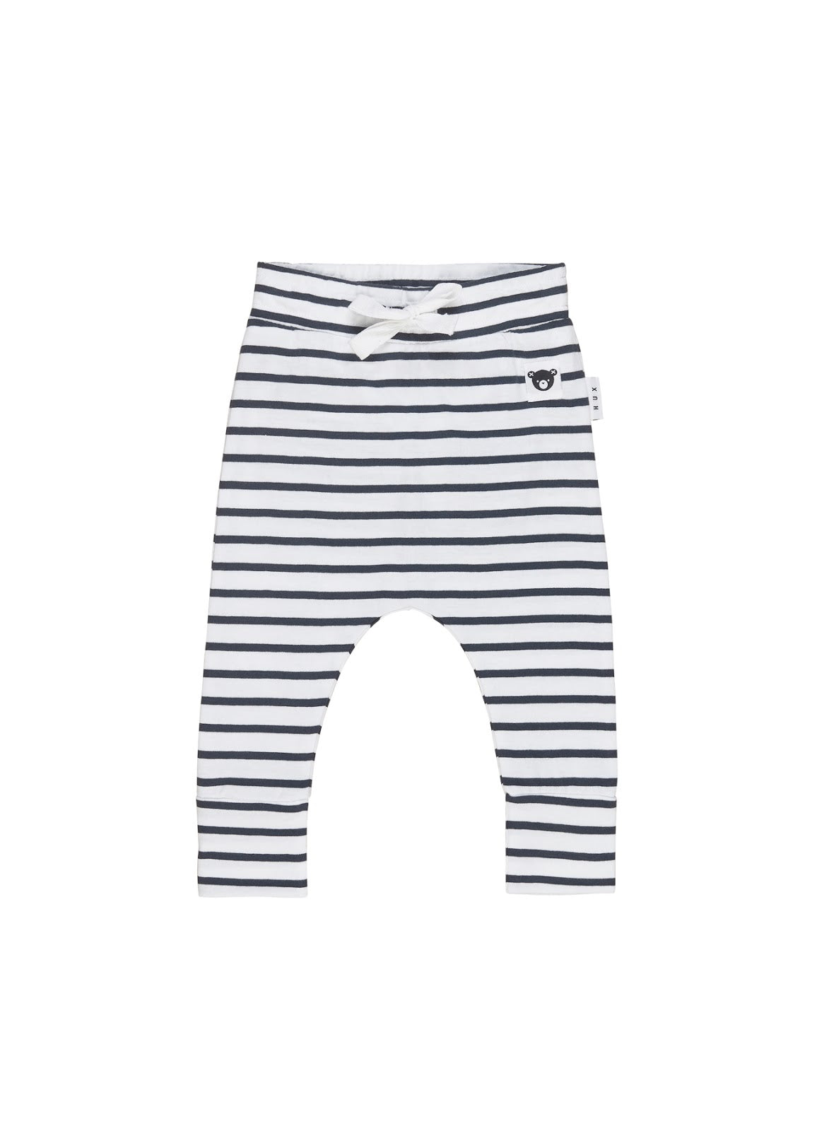 Stripe Drop Crotch Pant - Ink Stripe