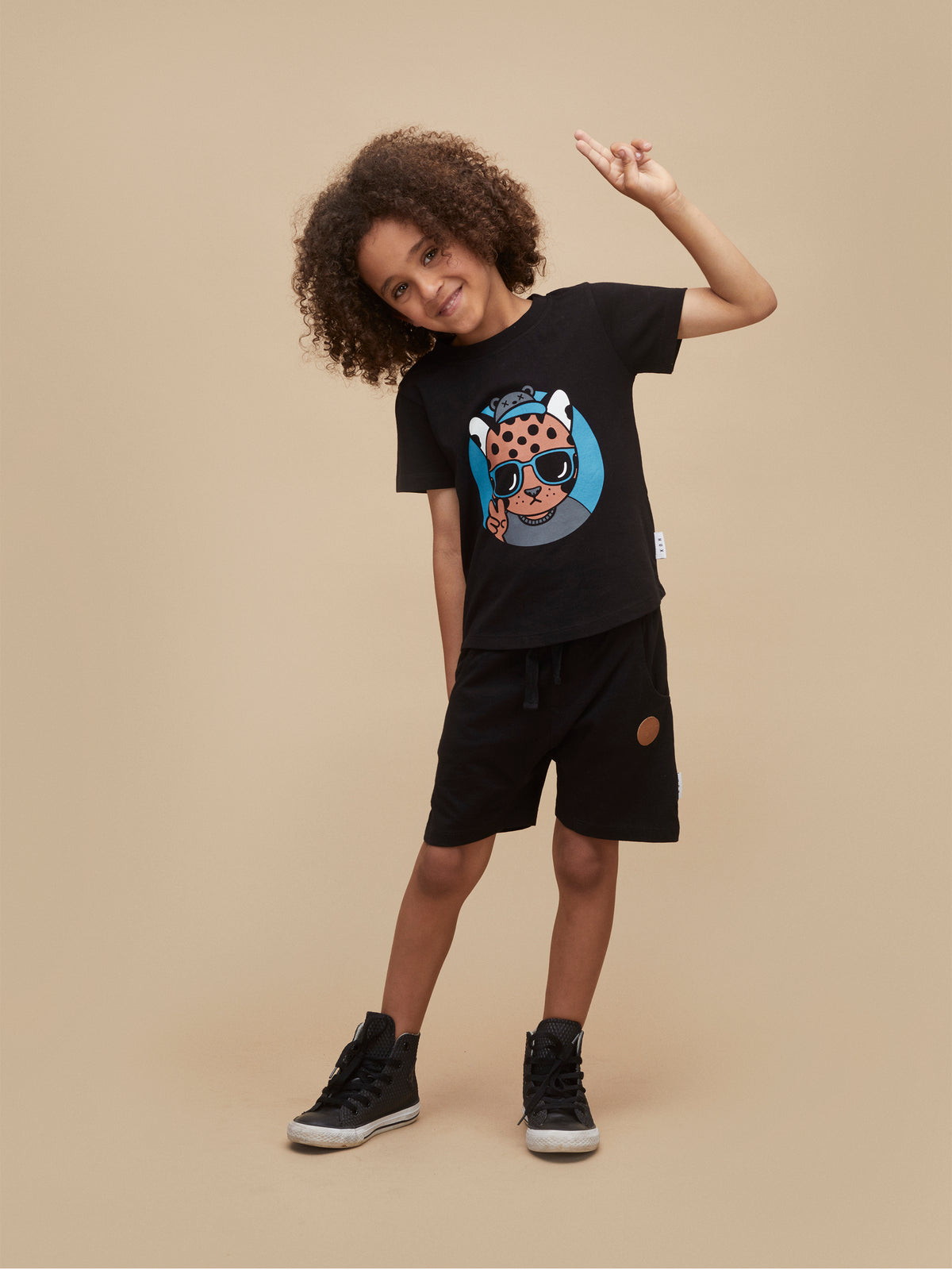 Black Slouch Short