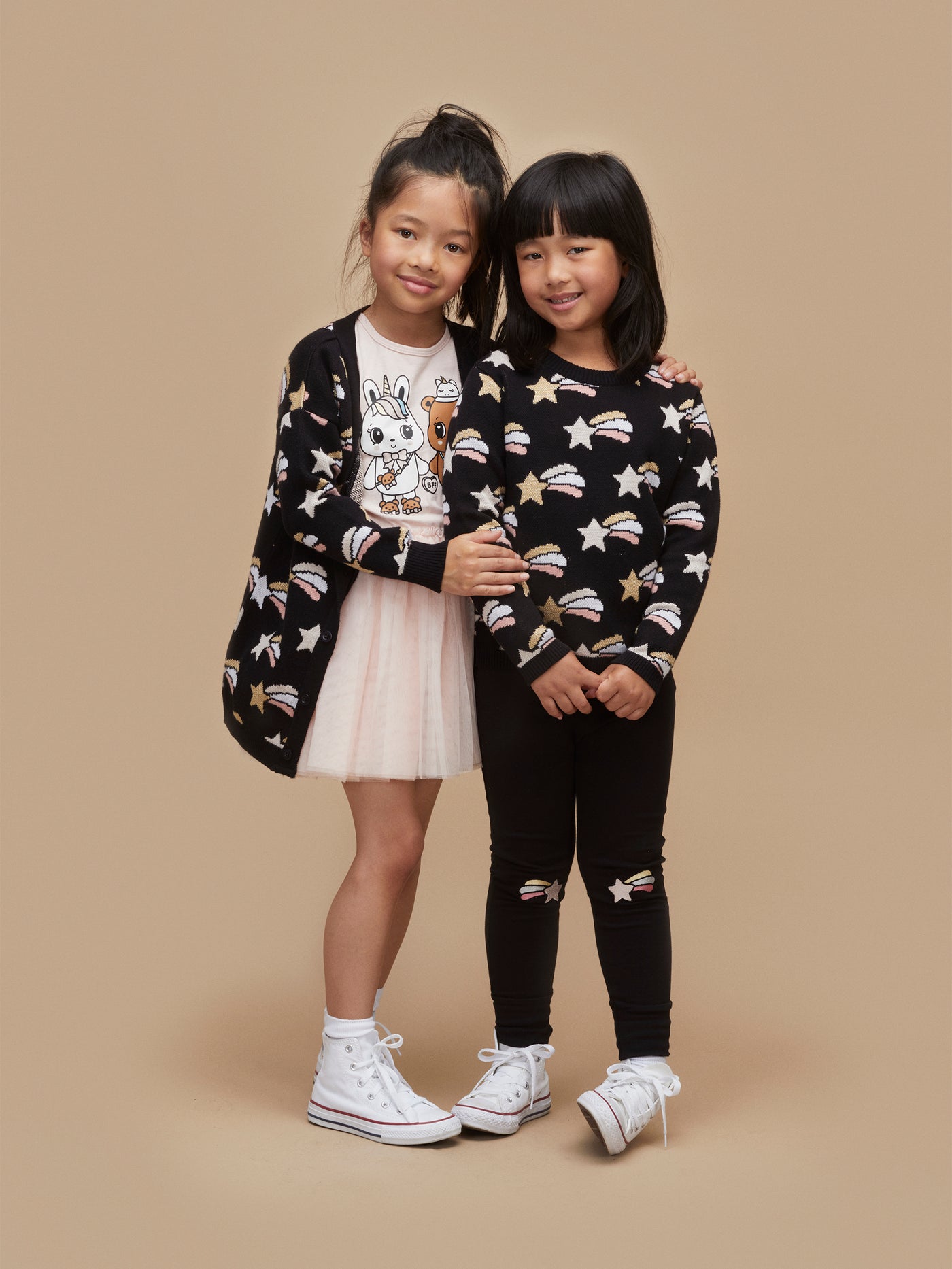 Shooting Star Leggings Black