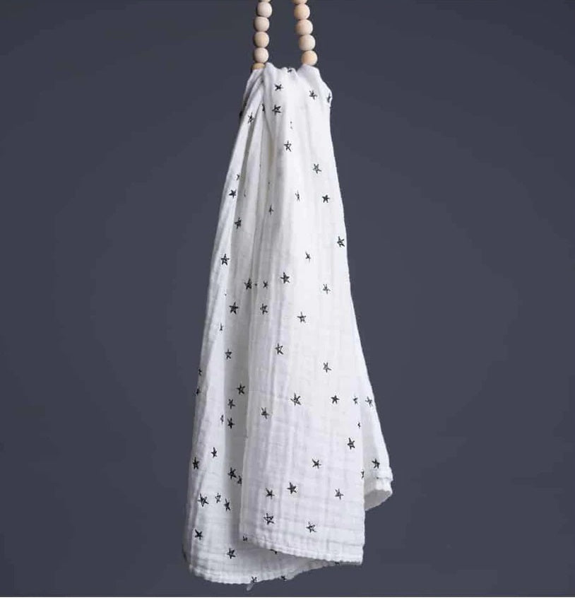 Stars Muslin Swaddle