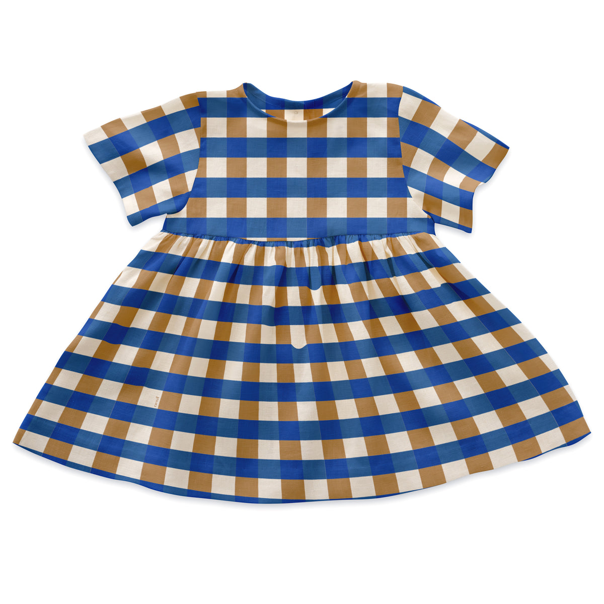 Short Sleeve Dress -  Sky Blue