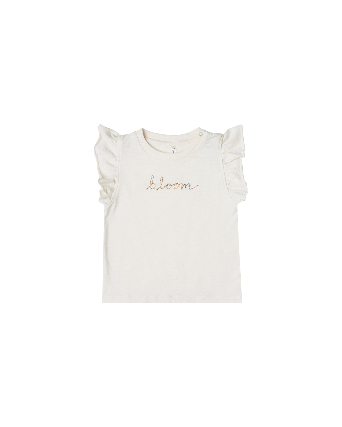 Bloom Ruffle Tank Ivory