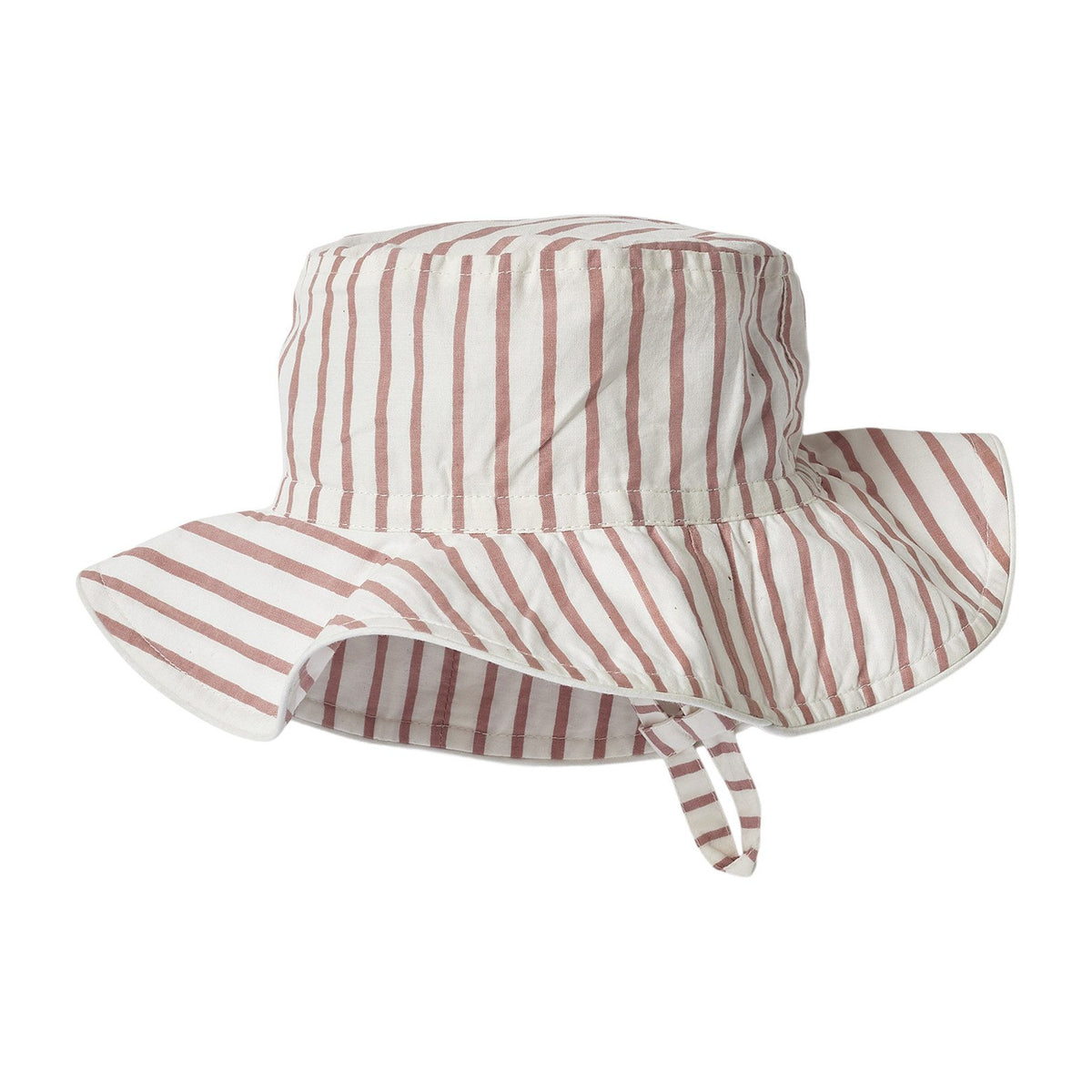 Bucket Hat, Stripes Away Dark Pink