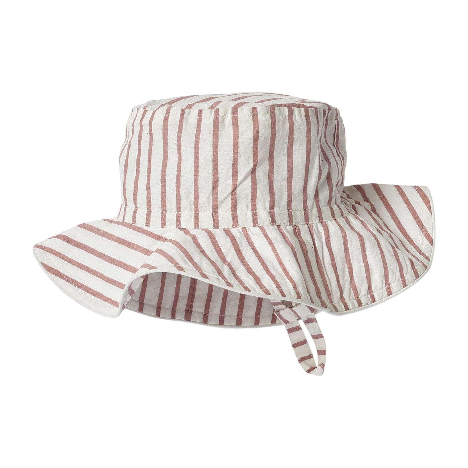 Bucket Hat - Stripes Away Dark Pink