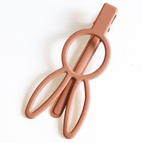 Bunny Rabbit Hair Clips Terracotta