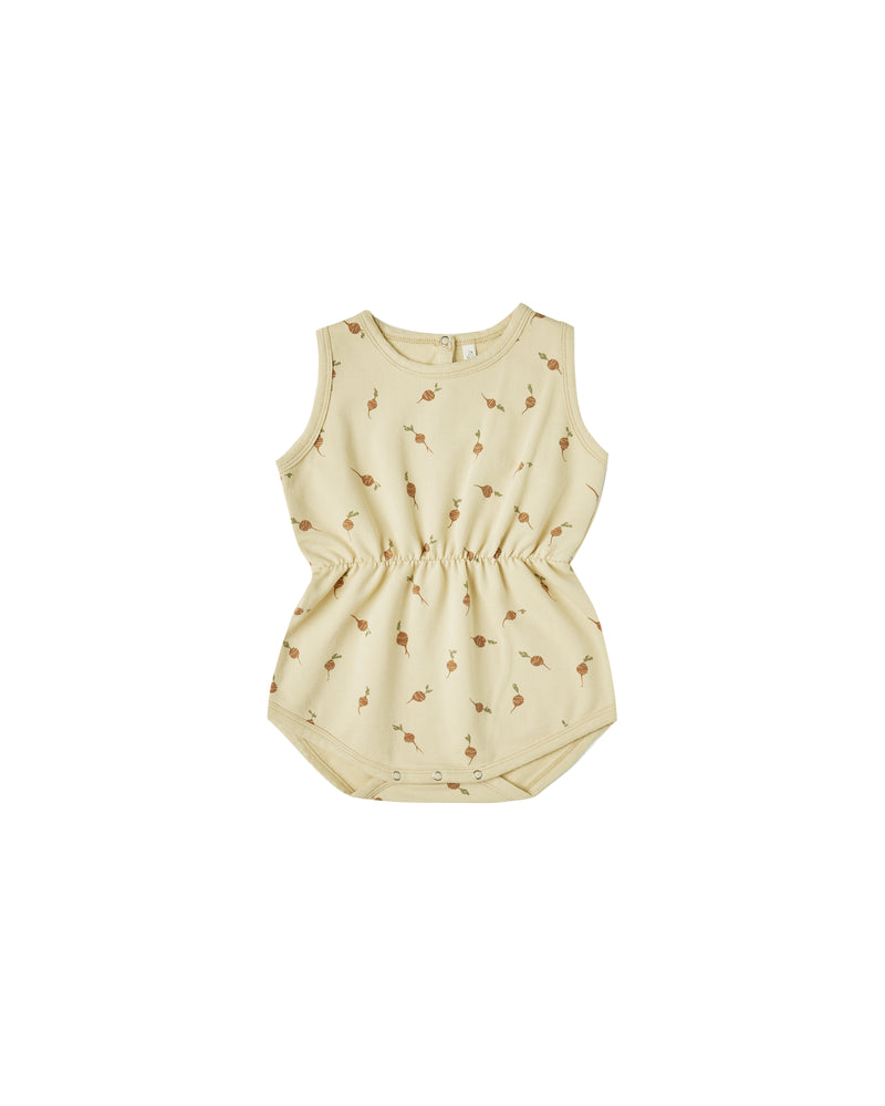 Radish Cinch Playsuit Butter