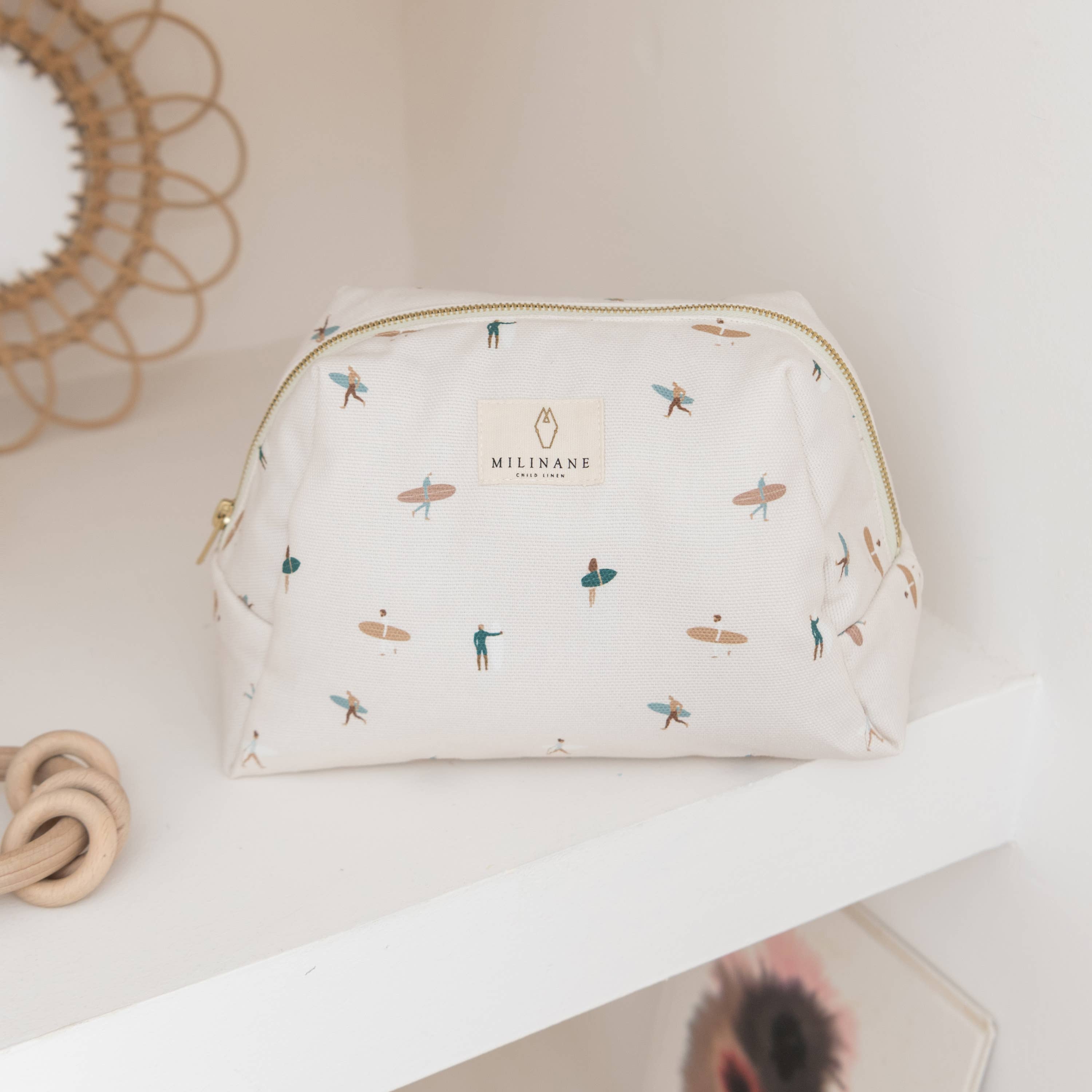 Beauty Case - JADE - Waikiki/Forest