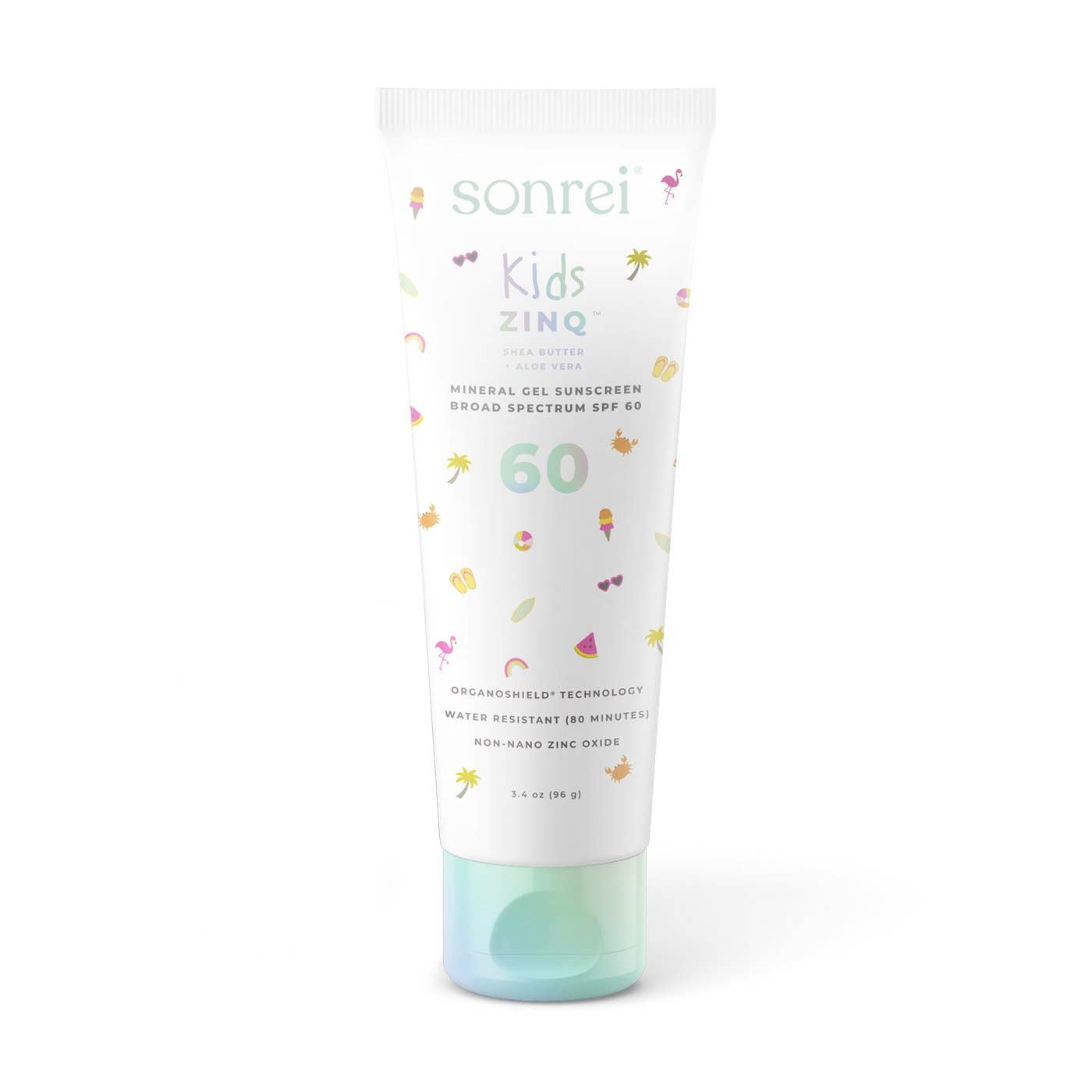 Sonrei Kids Zinq Mineral Gel Sunscreen SPF 60