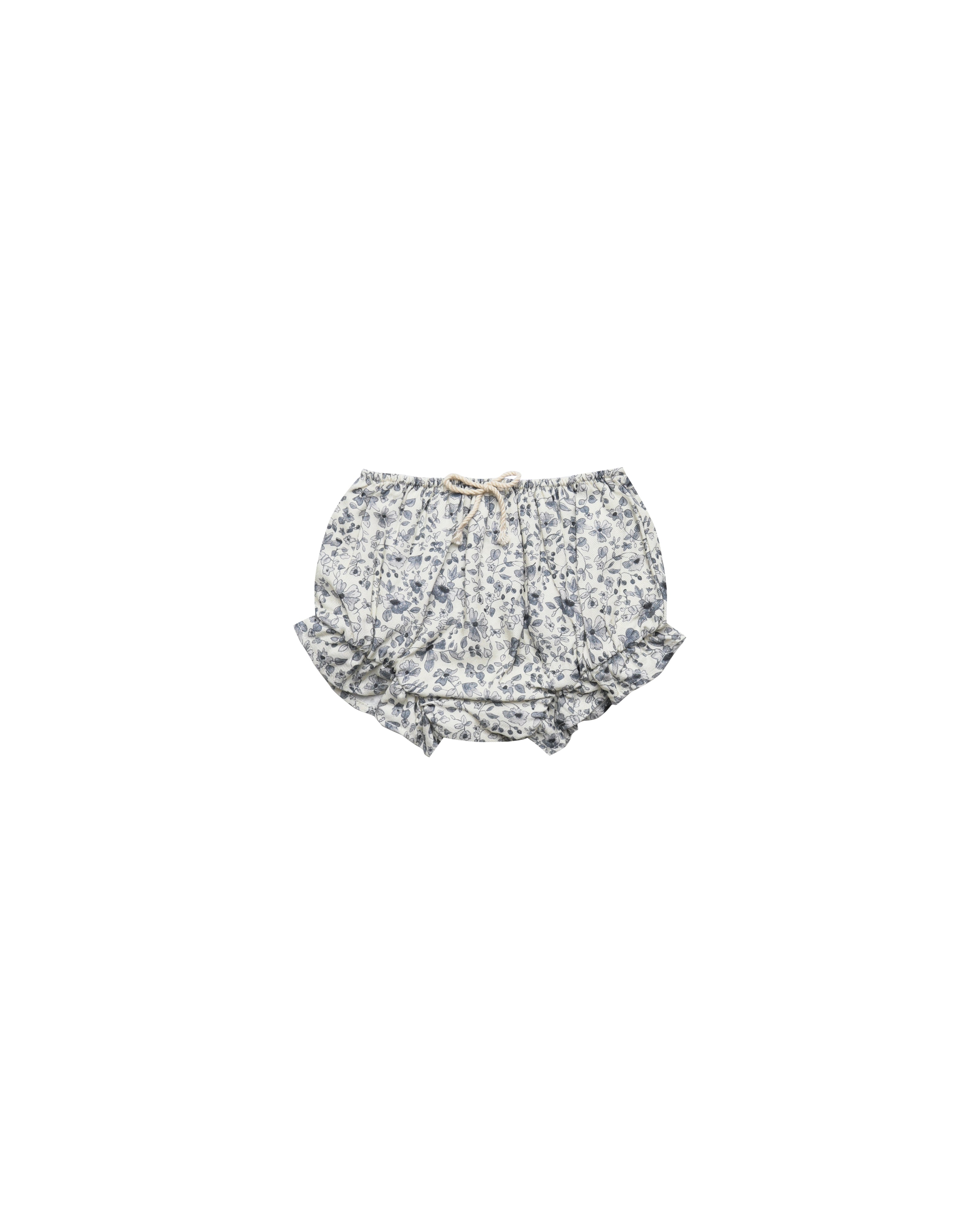 Blue Floral Flutter Bloomer