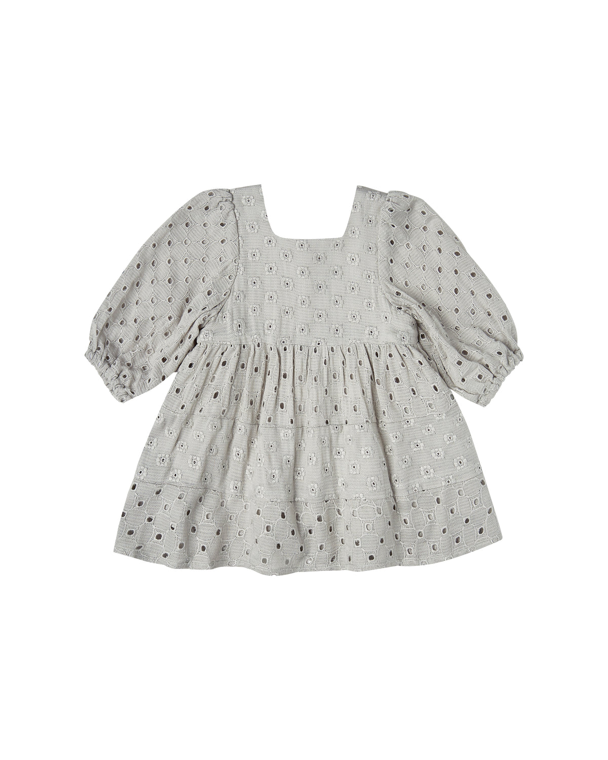 Gretta BabyDoll Dress Blue Fog