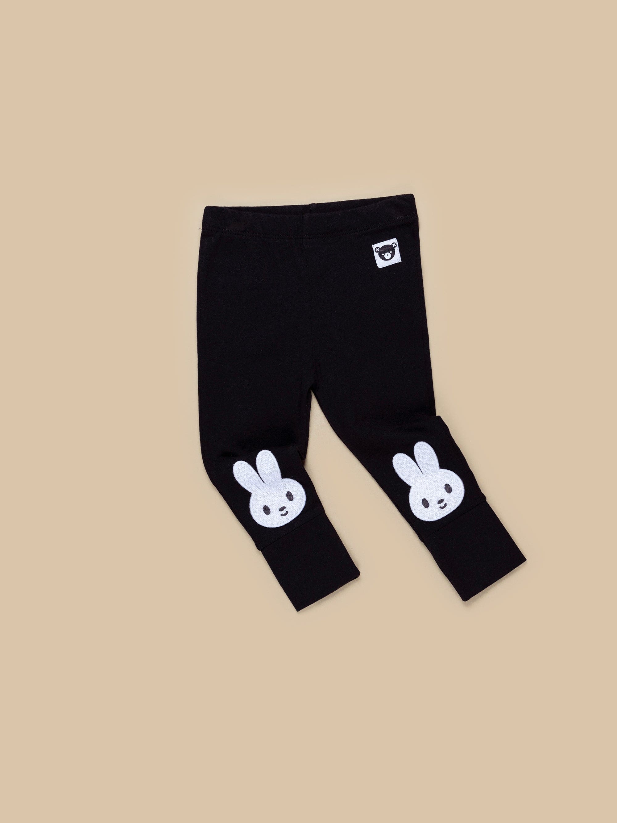 Bunny Knee Legging - Black