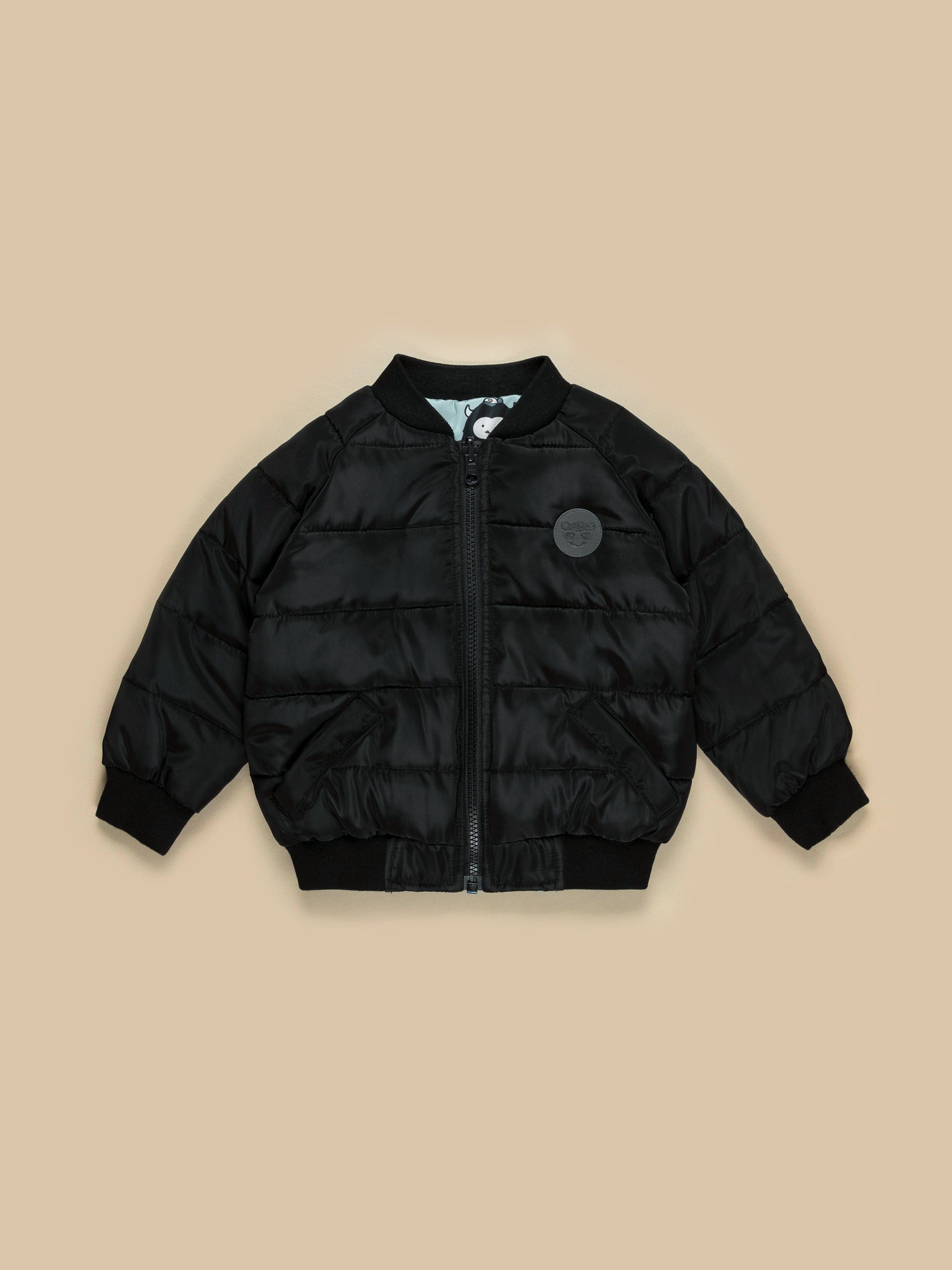 Monster Reversible Bomber - Wasabi + Black