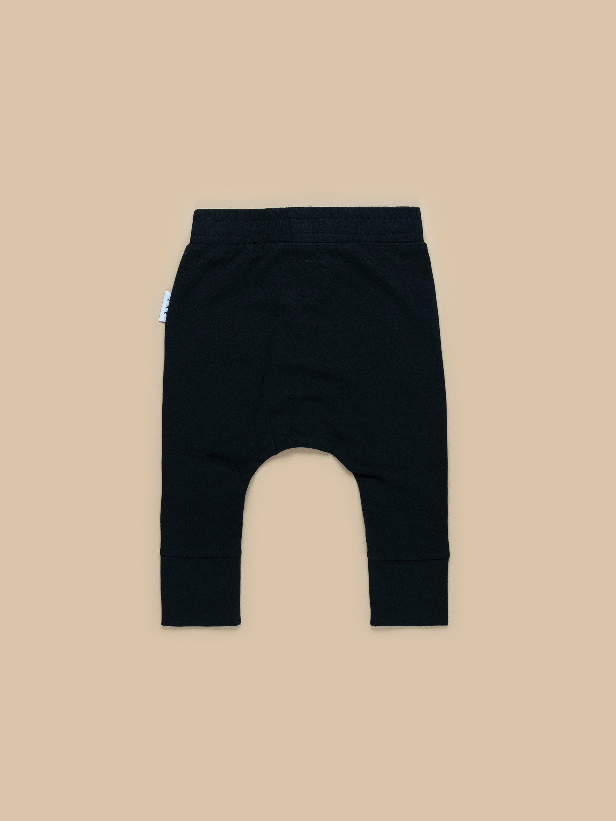 Monster Knee Drop Crotch Pant - Black