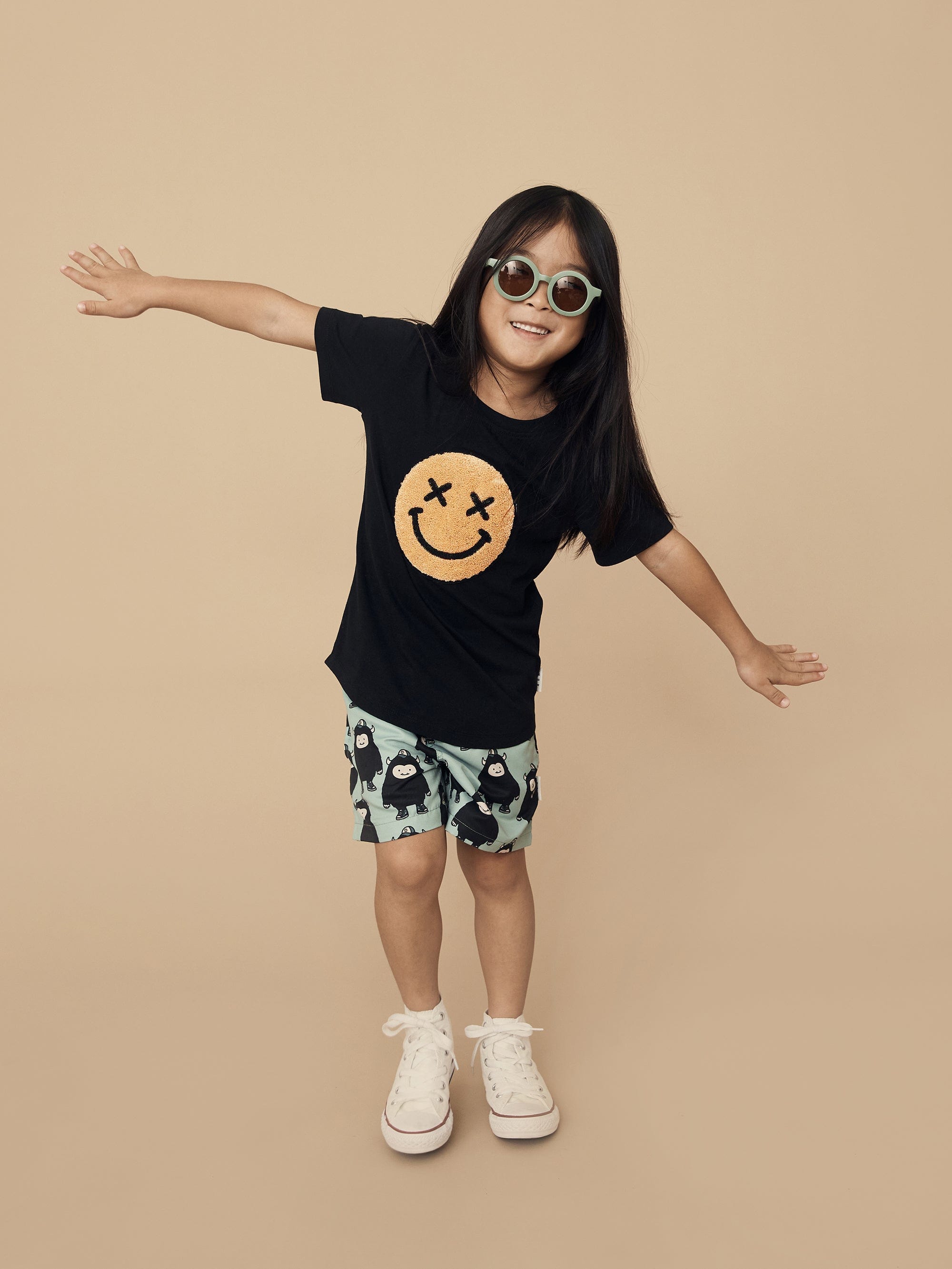 Smiley T-Shirt - Black