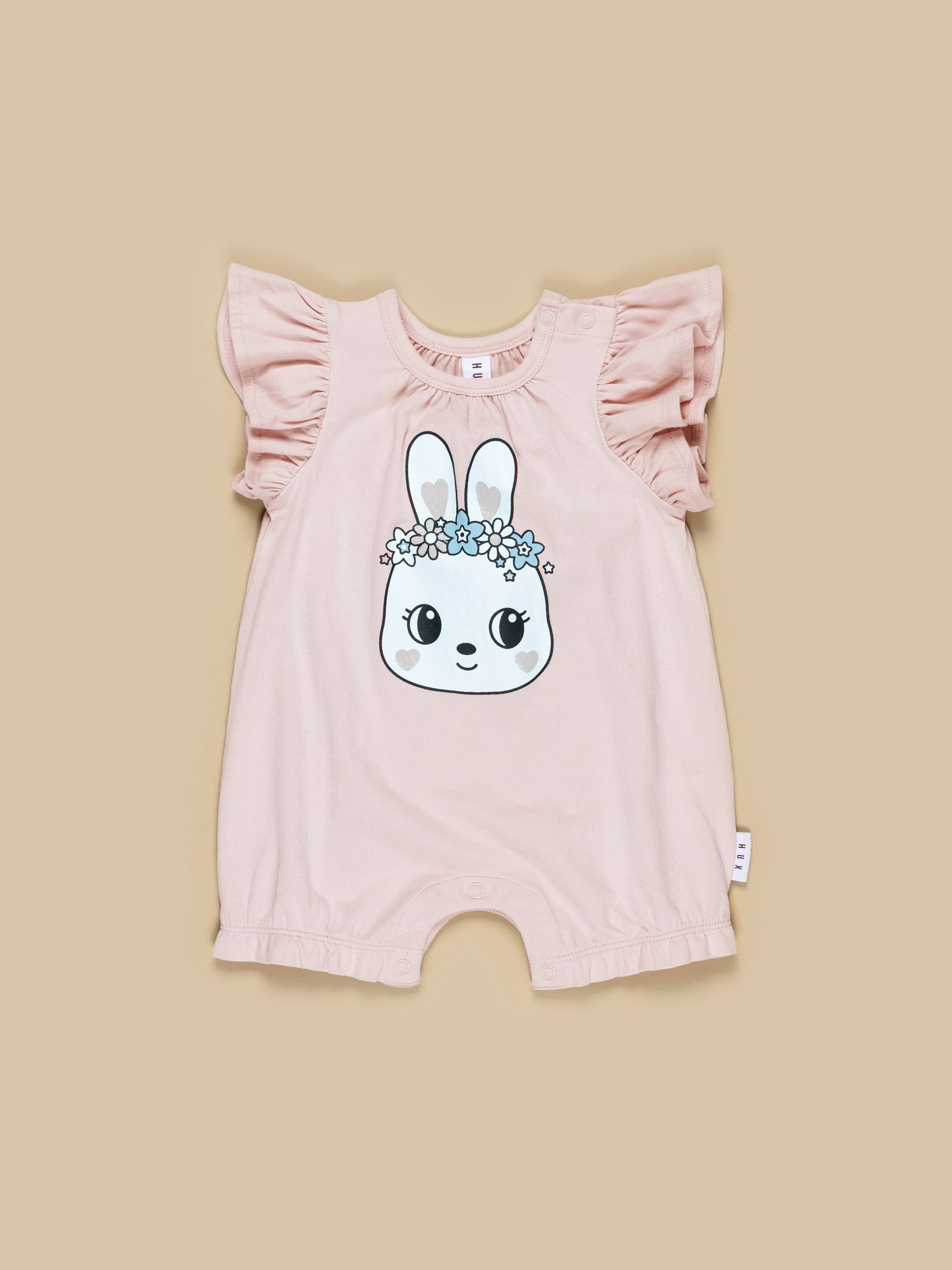 Bunny Princess Romper - Rose