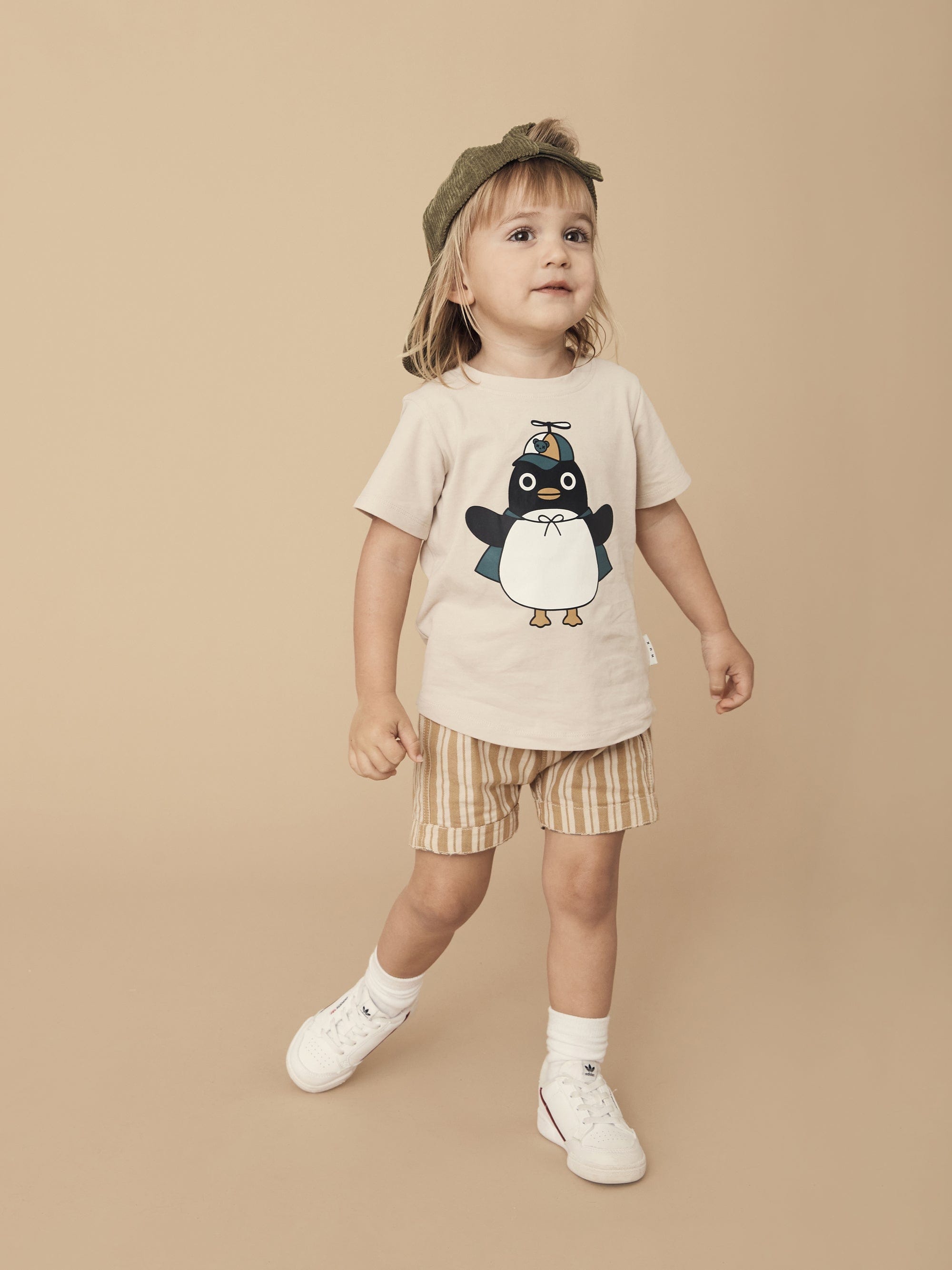 Super Penguin T-Shirt - Almond