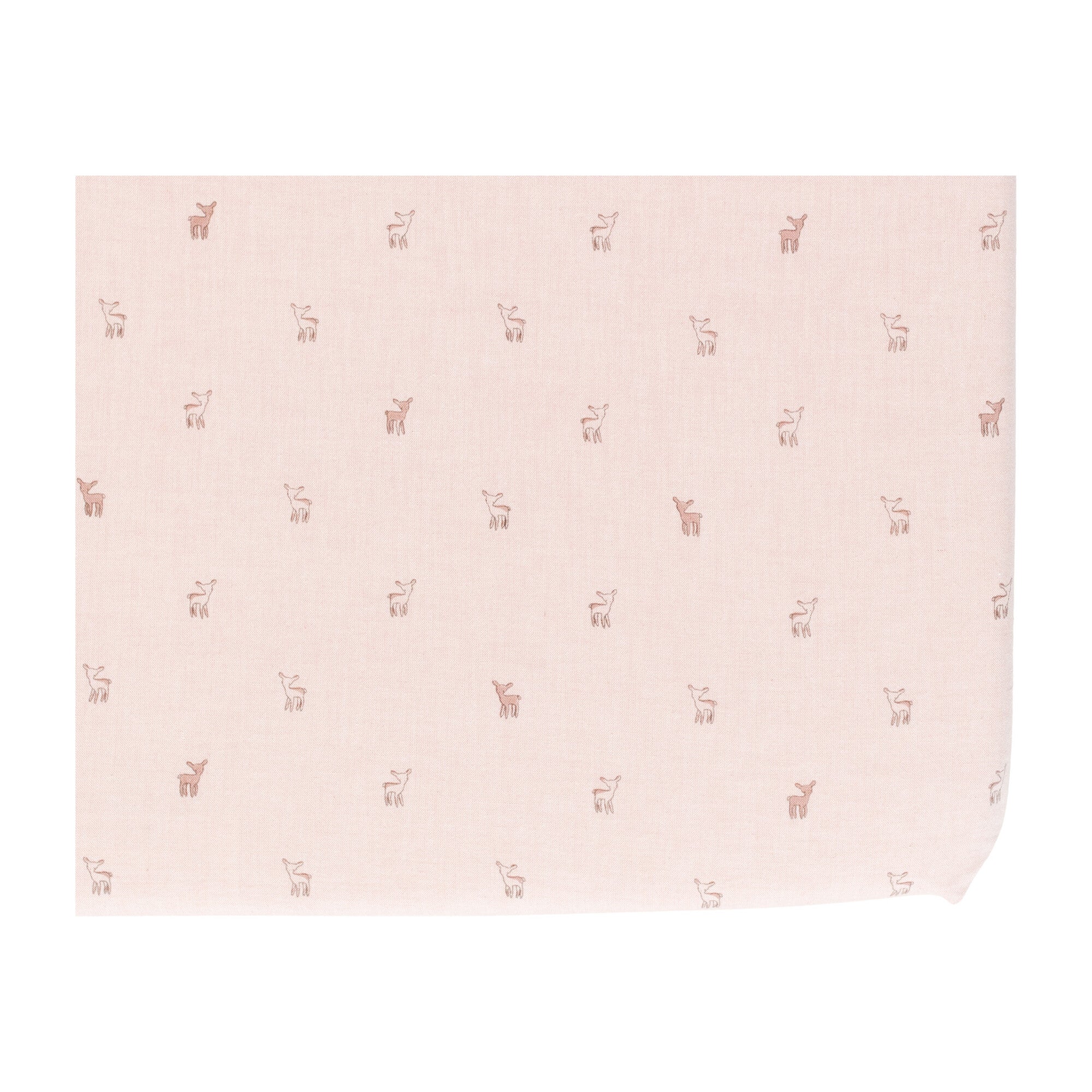 Woven Chambray Crib Sheet - Hatchling Fawn