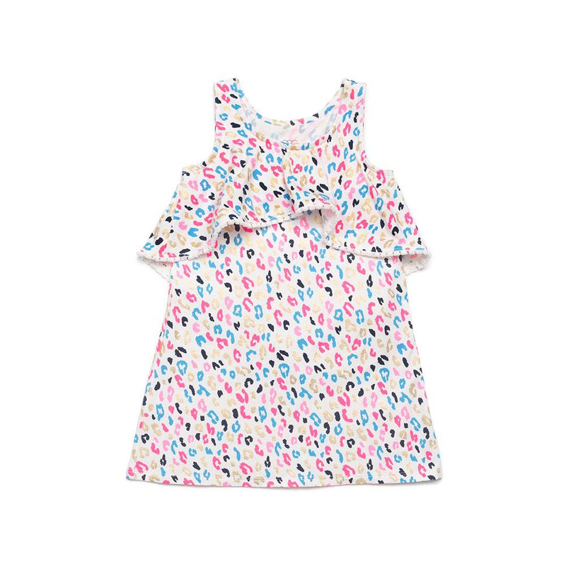 Liza Dress Ivory Print