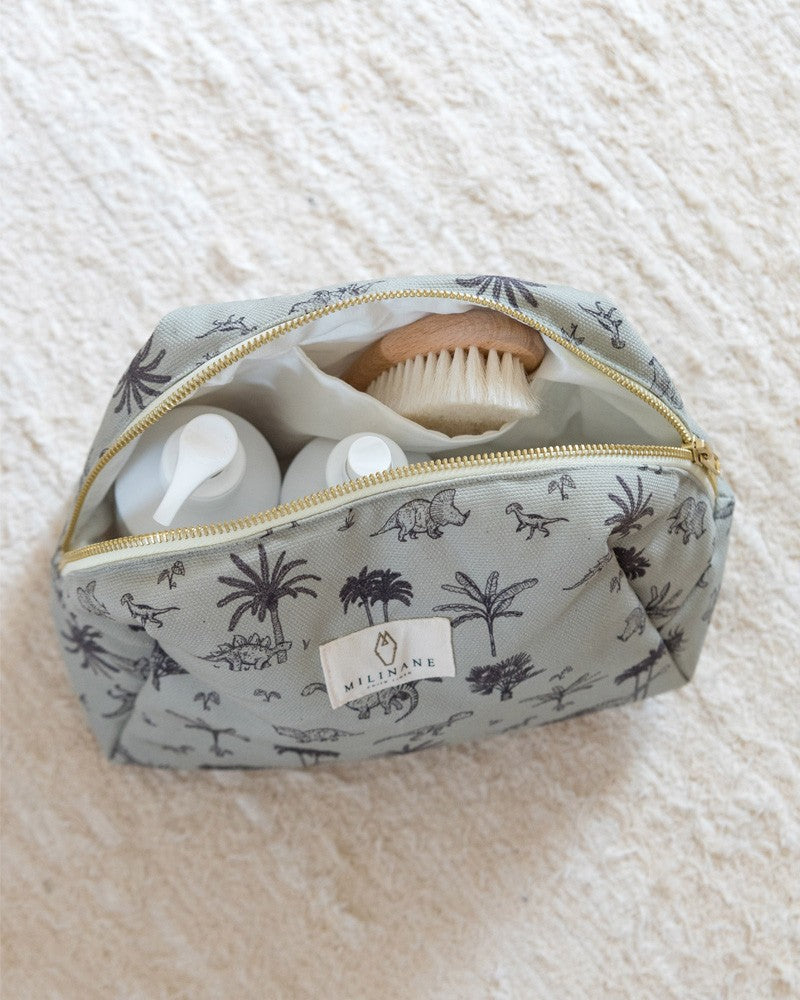 Toiletry Bag Baby T-Rex - Jade