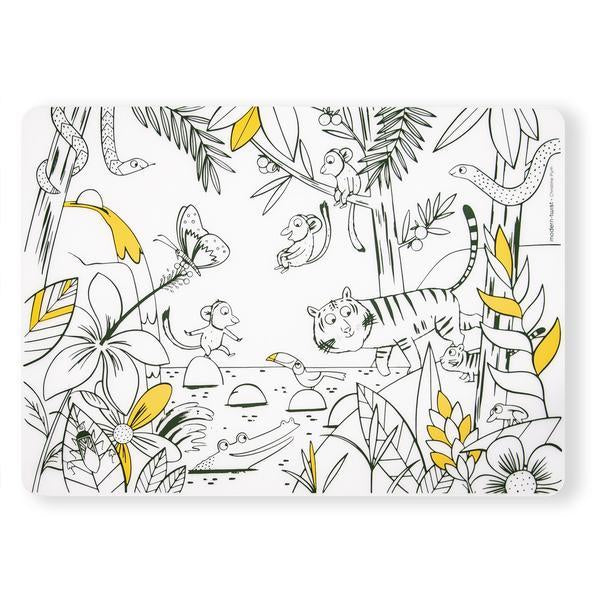Mark mat: jungle