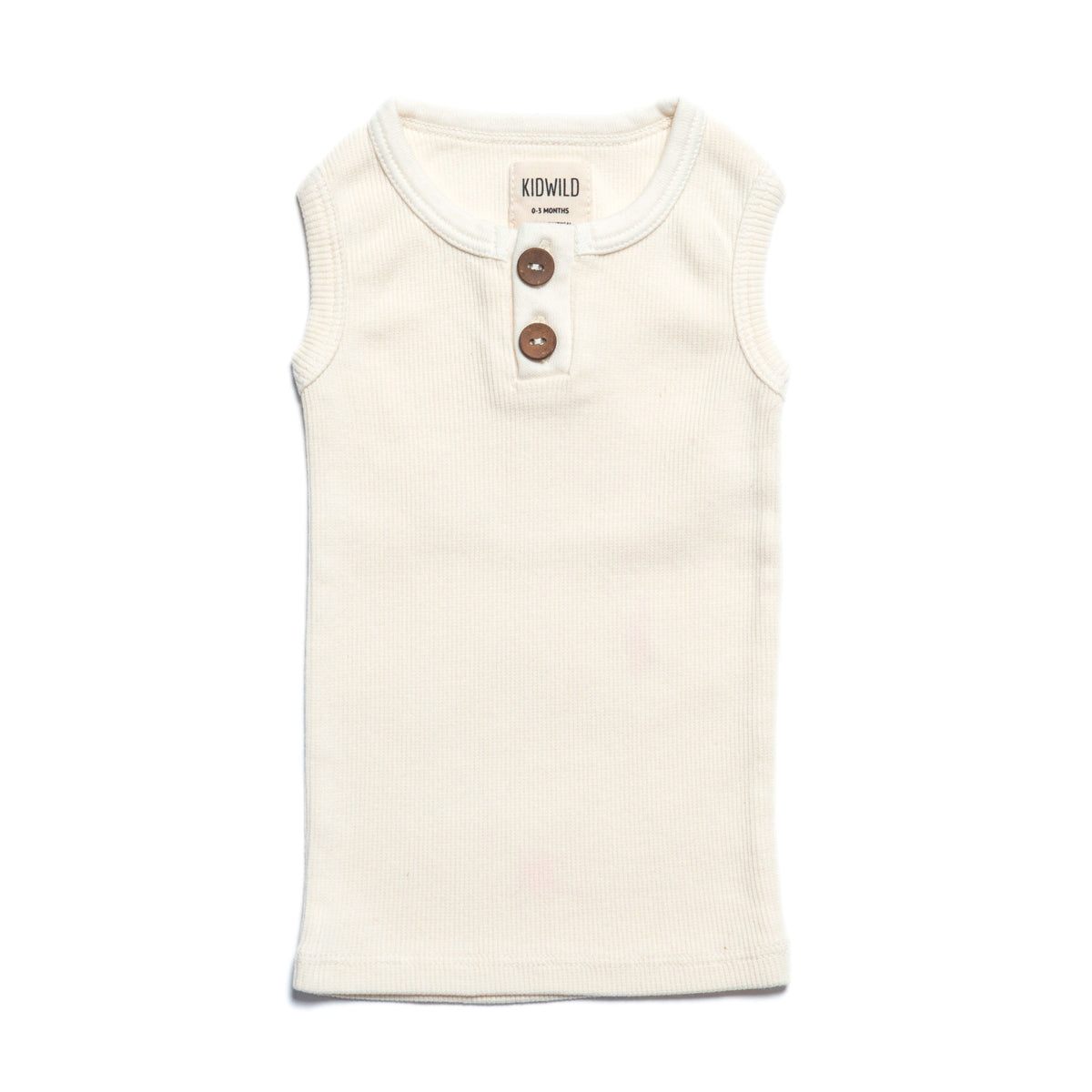 Organic Vintage Henley Tank