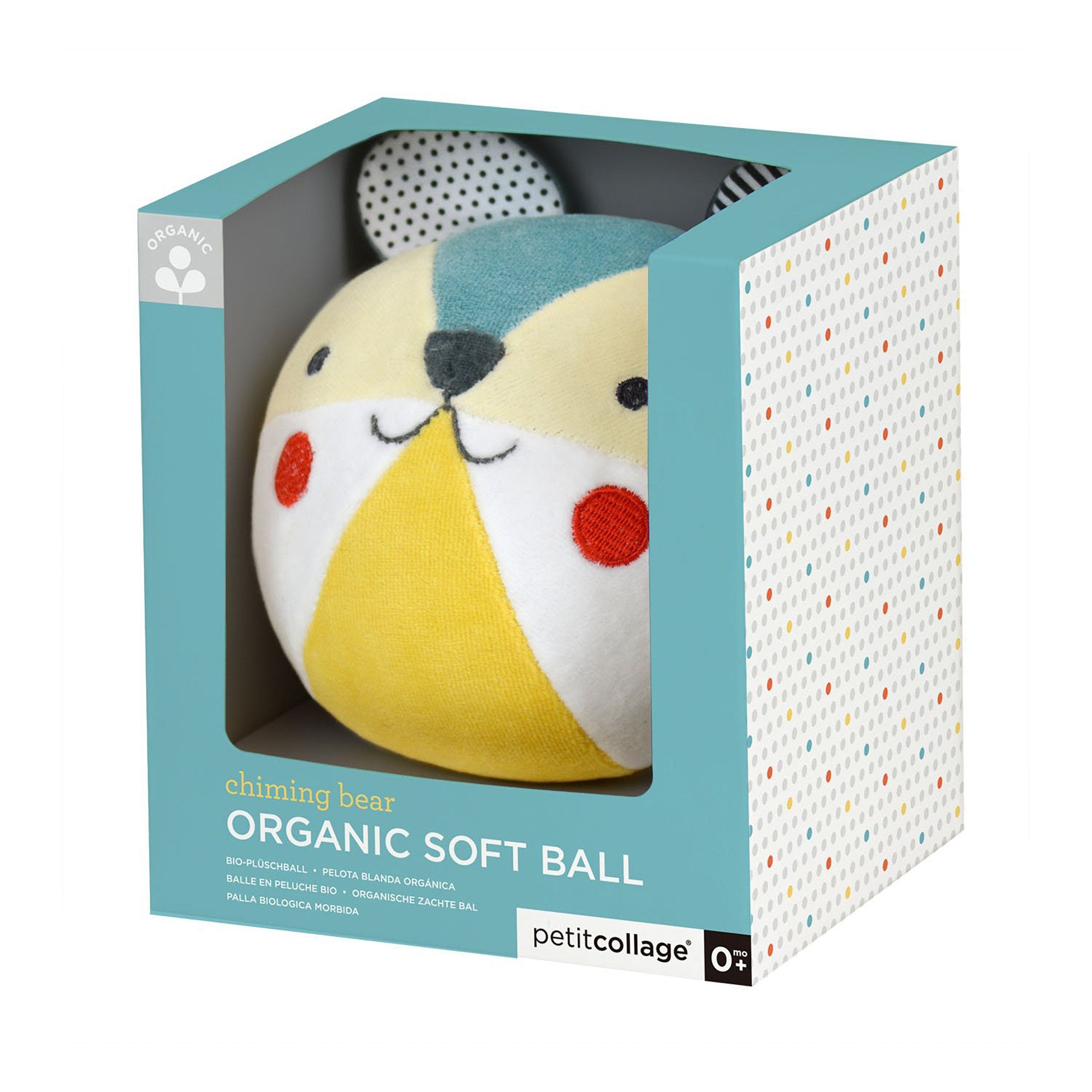 Bear Organic Soft Chime Ball