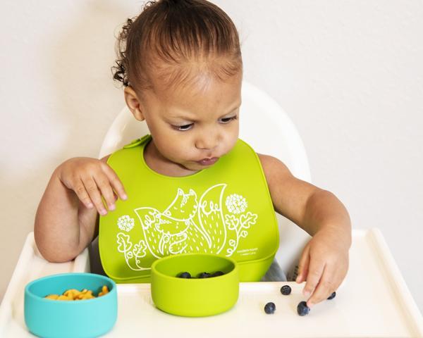 Snack set - lime green