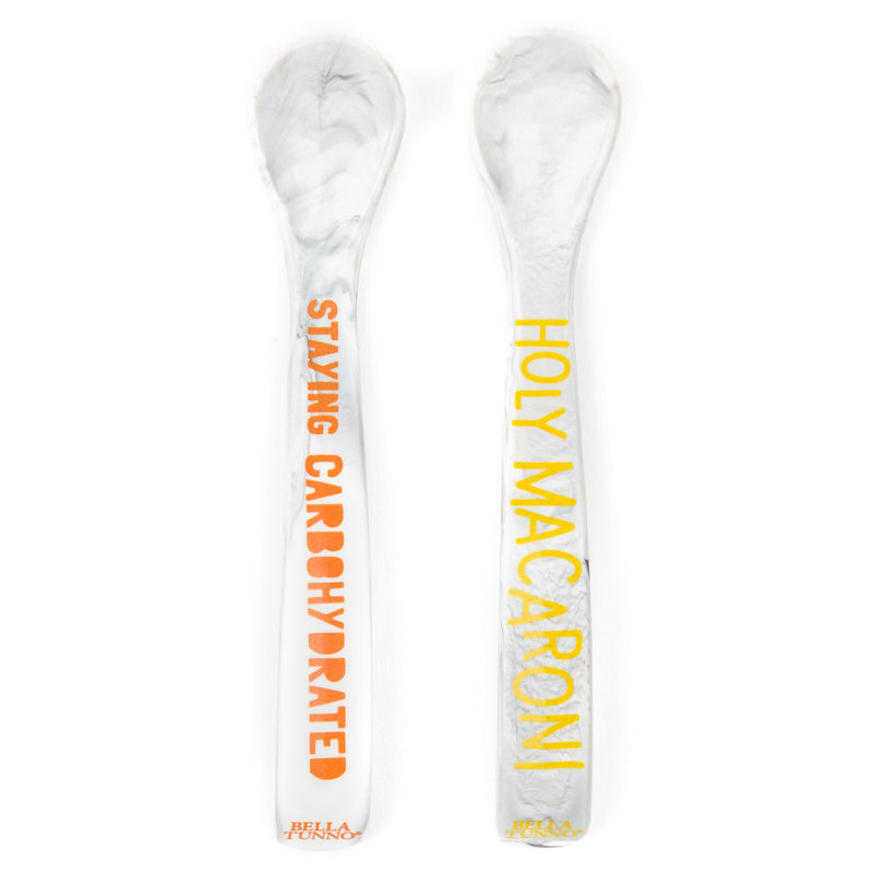 Spoon Set: Macaroni / Carbohydrated