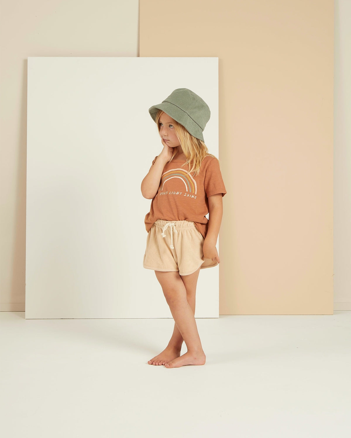 terry bucket hat, aqua