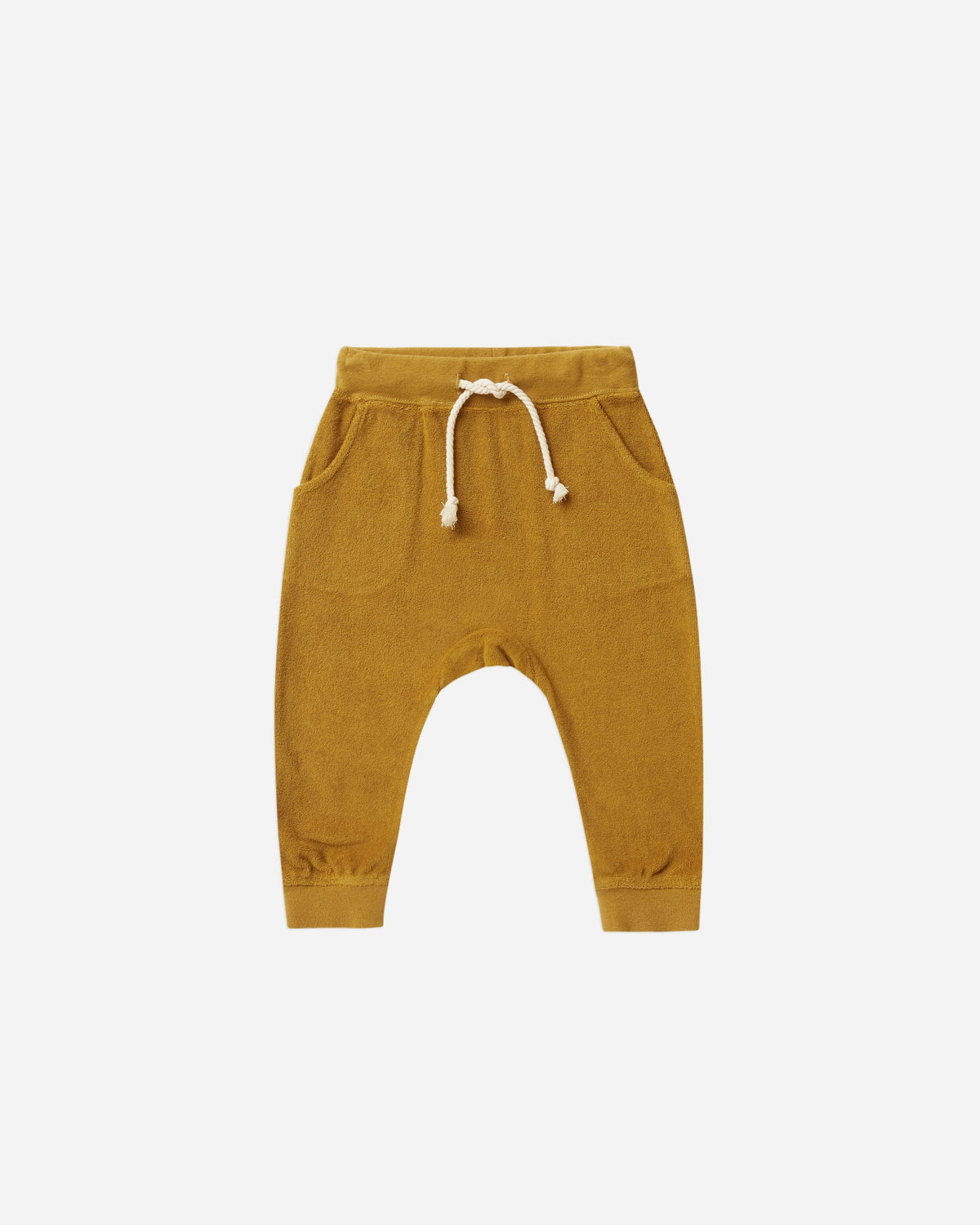 terry sweatpant, gold