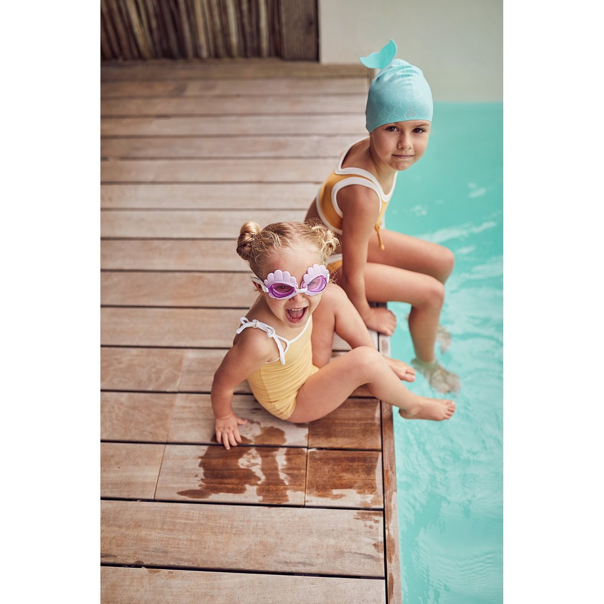 Shaped Swimming Cap 3-9 | Mermaid