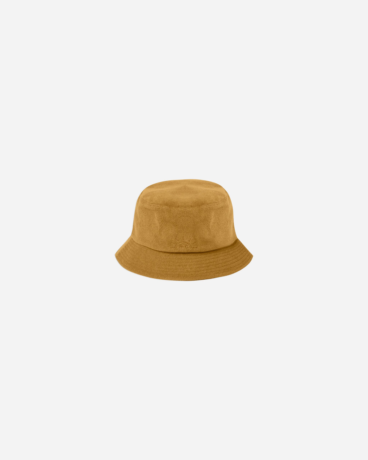 terry bucket hat, gold